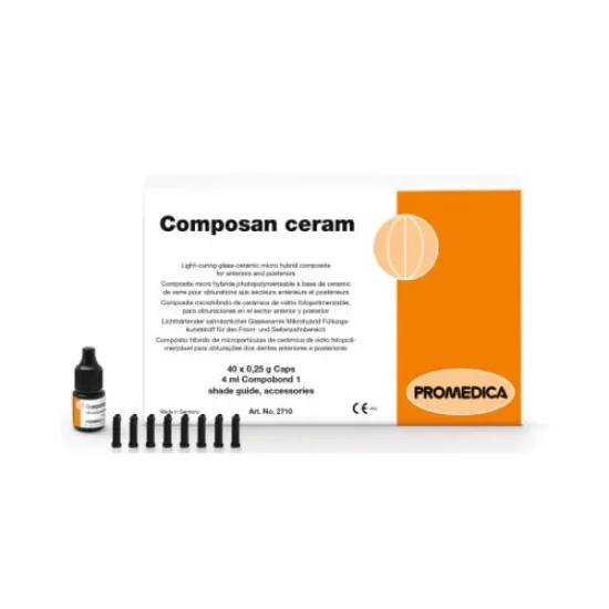 Composan Ceram, Glass Ceramic Micro-Hybrid Composite, B3, Capsule